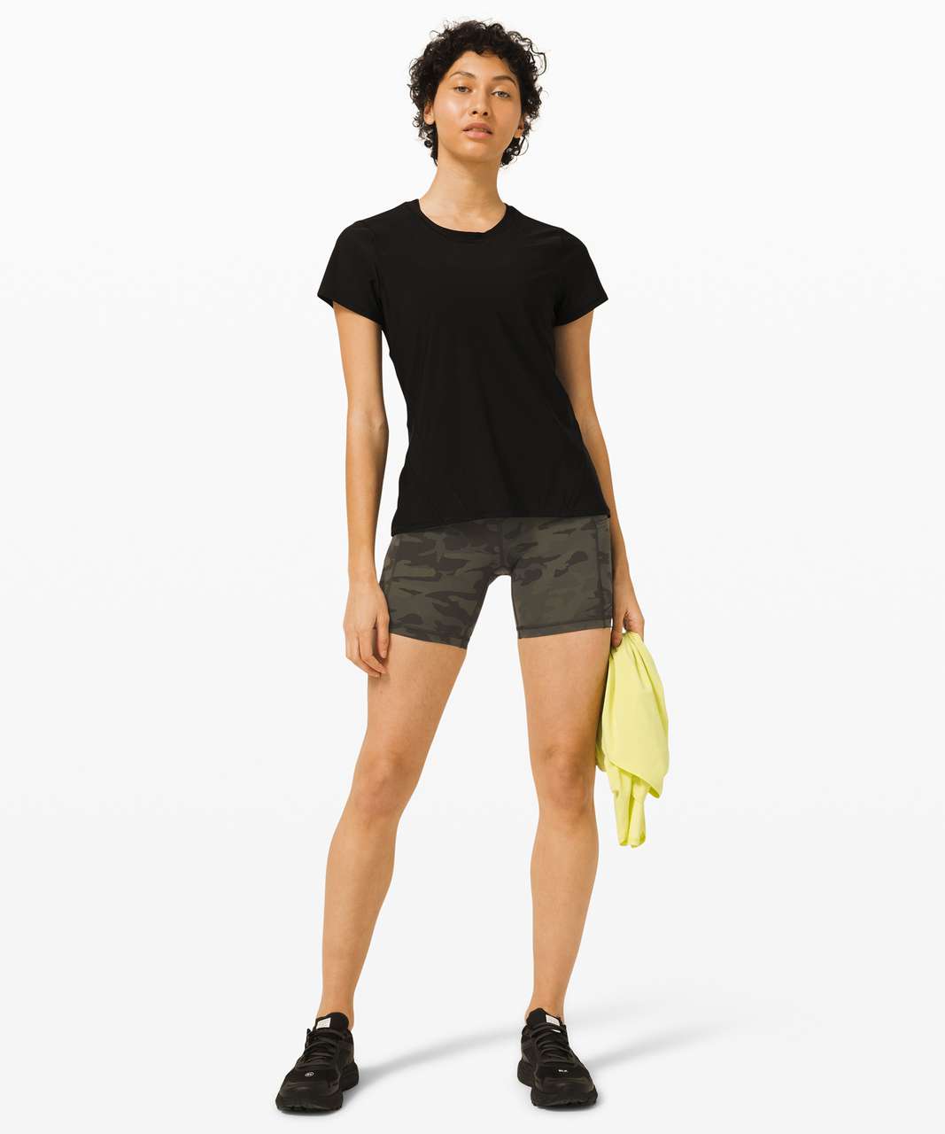 Lululemon Fast and Free Short 6 *Non-Reflective - Incognito Camo