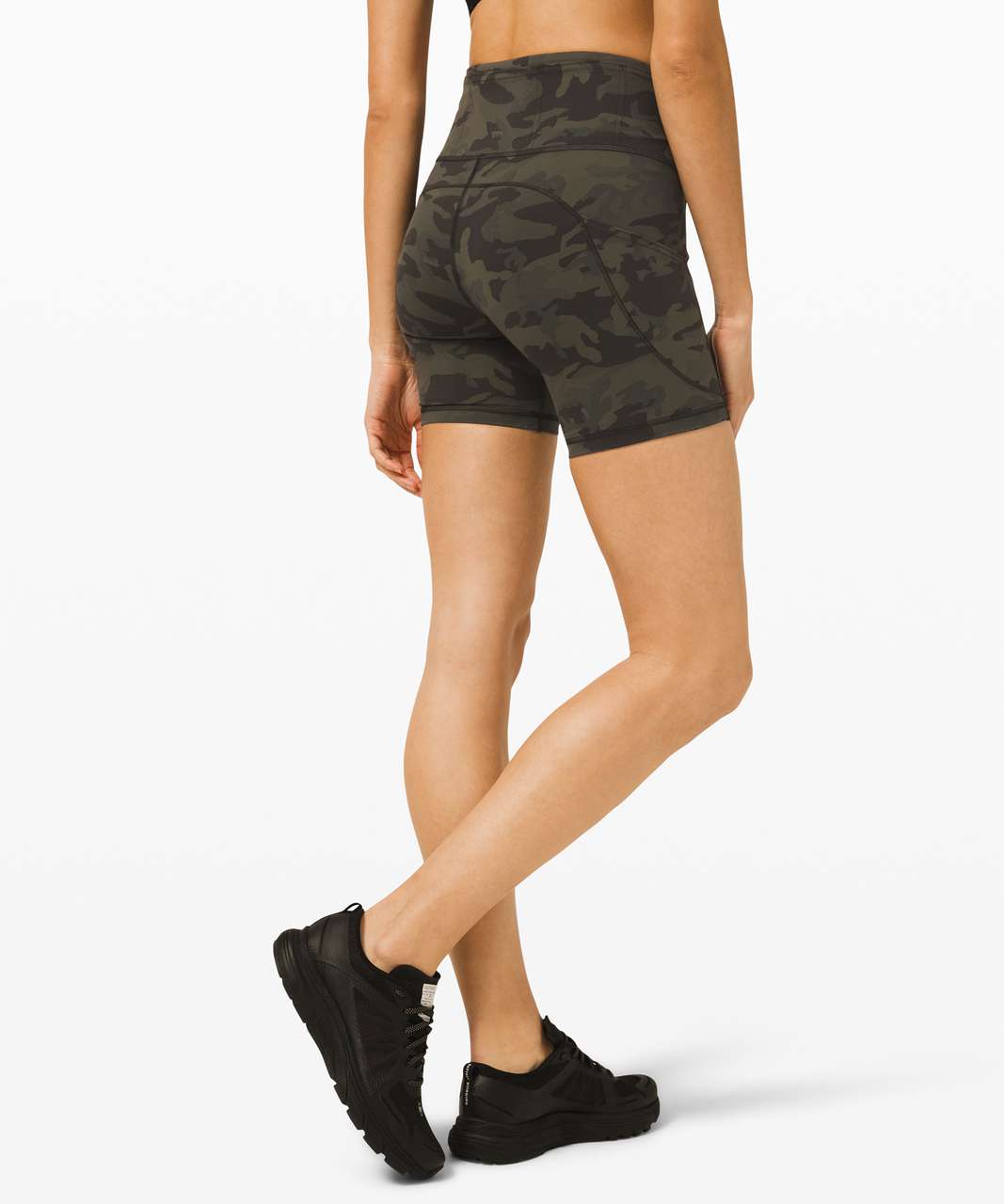 Lululemon Fast and Free Short 6 *Non-Reflective - Incognito Camo