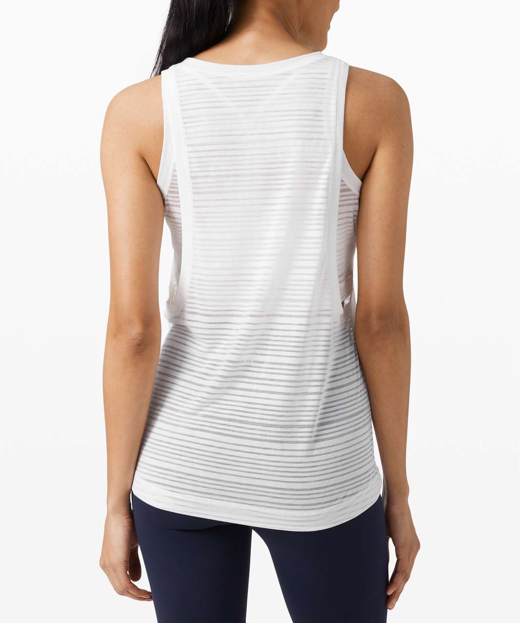 Lululemon Clear and Present Muscle Tank - White