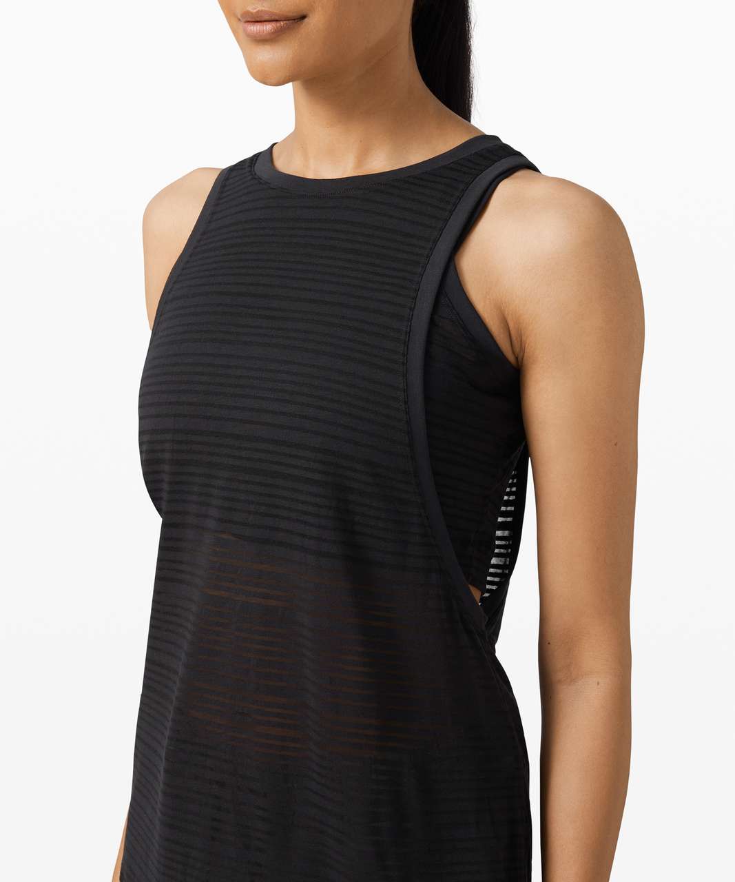 Lululemon Clear and Present Muscle Tank - Black