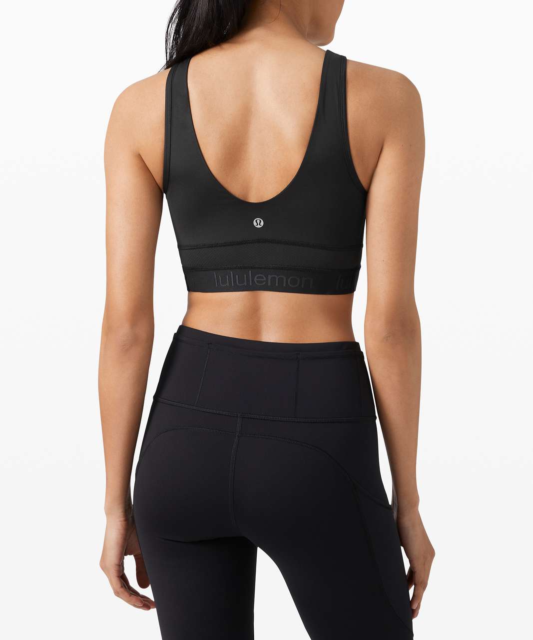 Lululemon Alo Womens Active Sports Bra Cropped Tank Top Black Size 8 S -  Shop Linda's Stuff