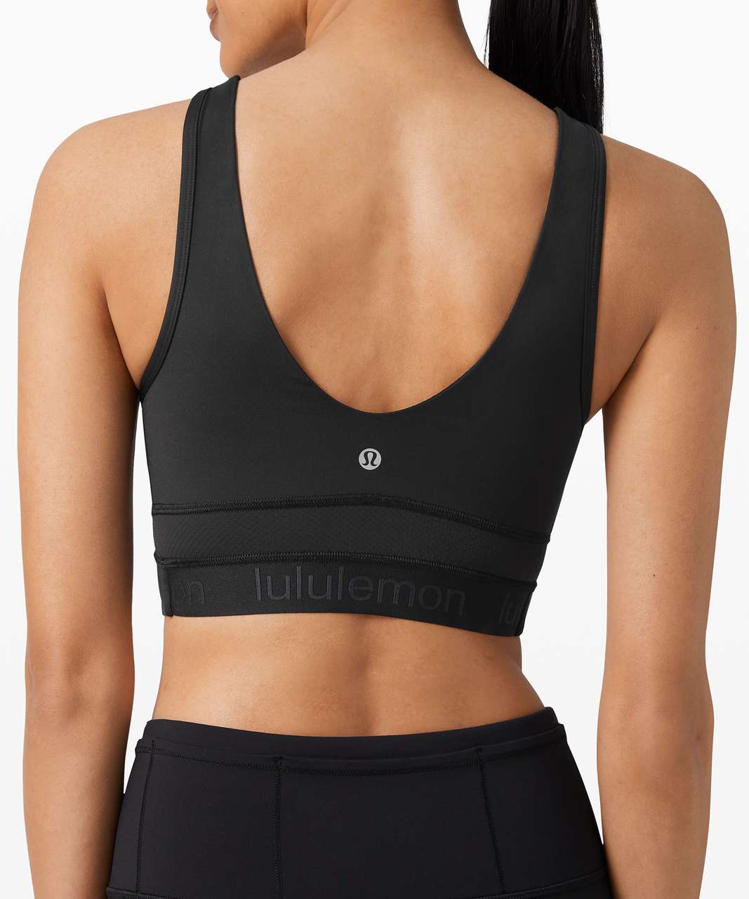 NWT Lululemon Size 10 Invigorate Training Tank Crop Bra Pale Raspberry $68