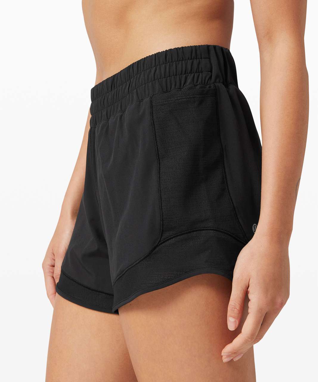 Lululemon Athletica Hotty Hot Short Low-Rise 4 inch Long (Black, 8,  Numeric_8) at  Women's Clothing store