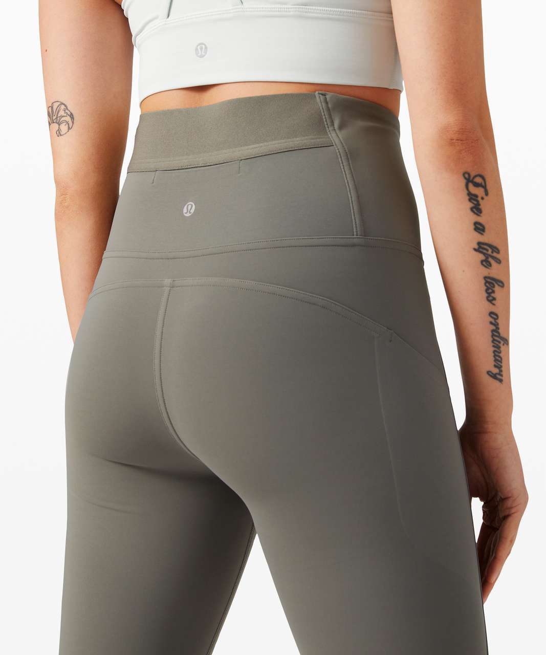 Lululemon Rogue Renegade Super High Rise Tight 25 - Grey Sage