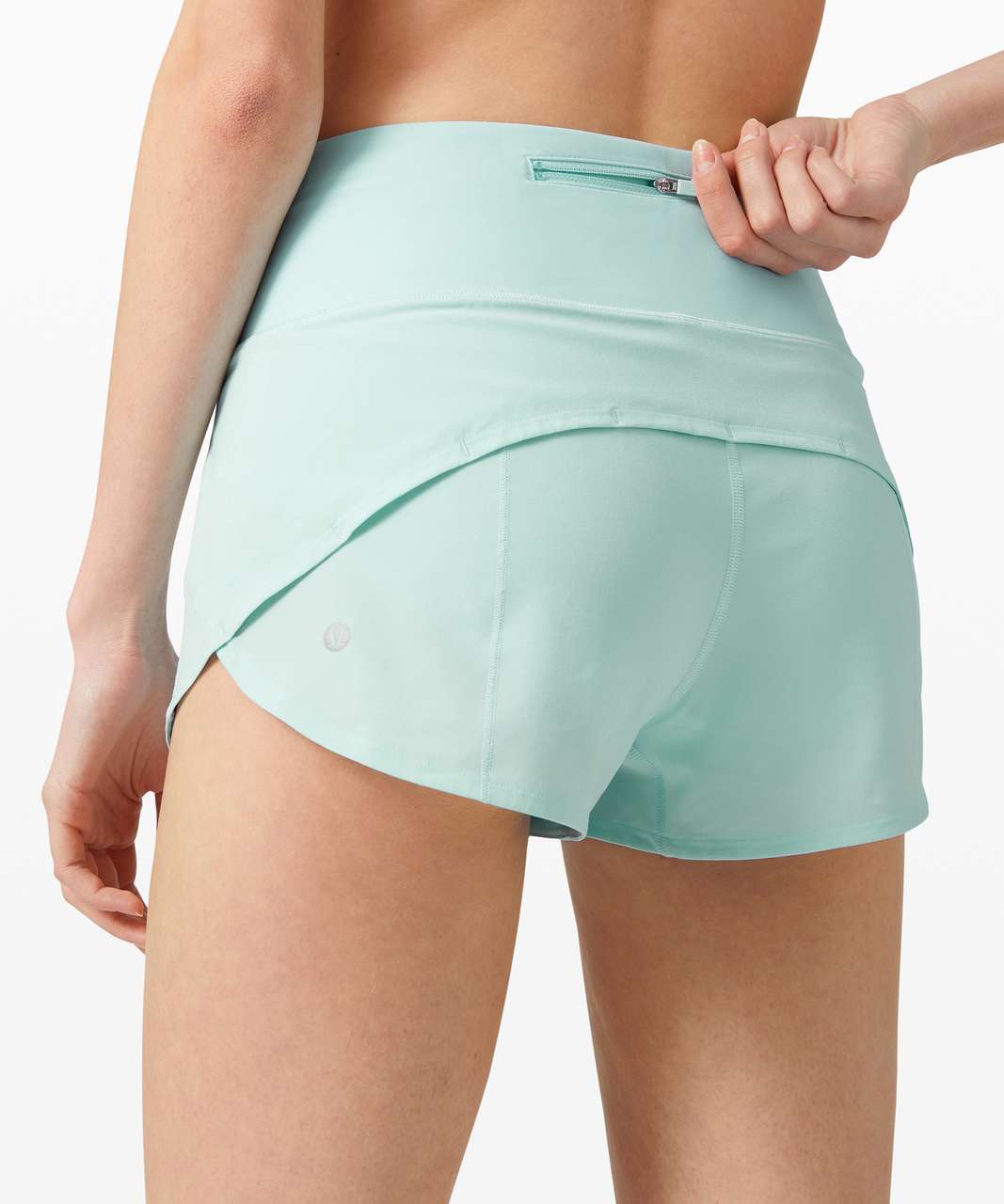 Lululemon Speed Up Short *2.5 - Blue Glow (First Release) - lulu fanatics