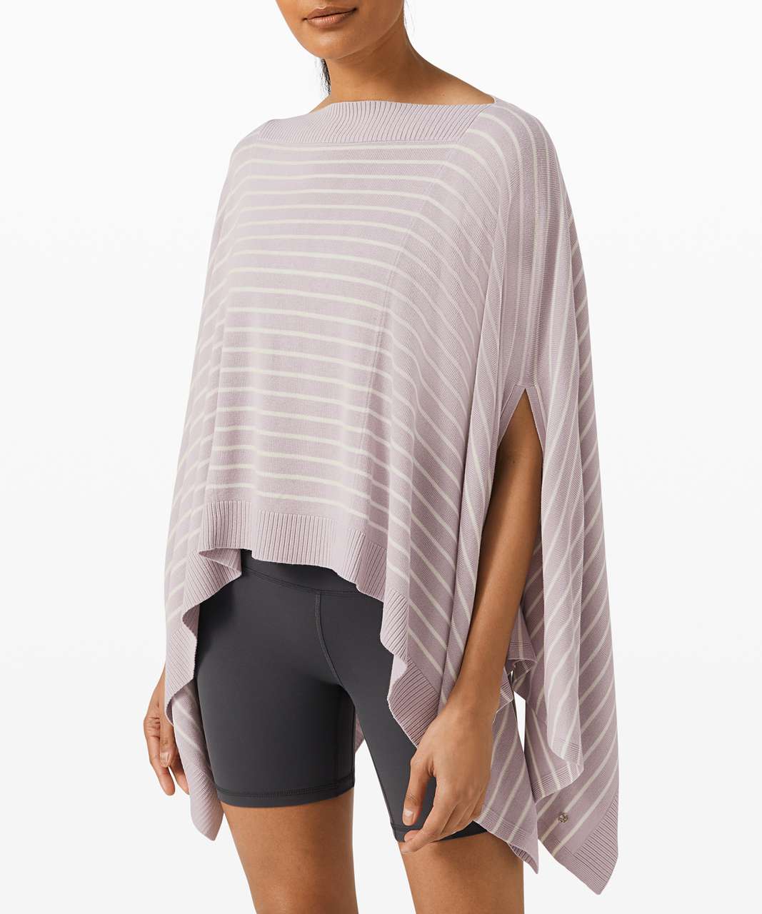 Lululemon Forward Flow Poncho - Iced Iris / Antique White