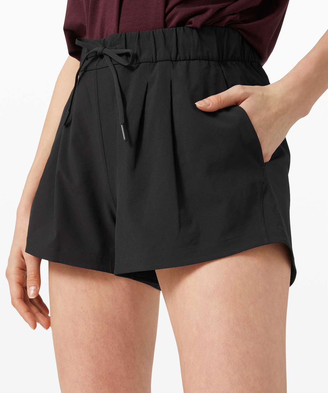 Lululemon Stroll at Sundown Short 3" - Black (First Release)