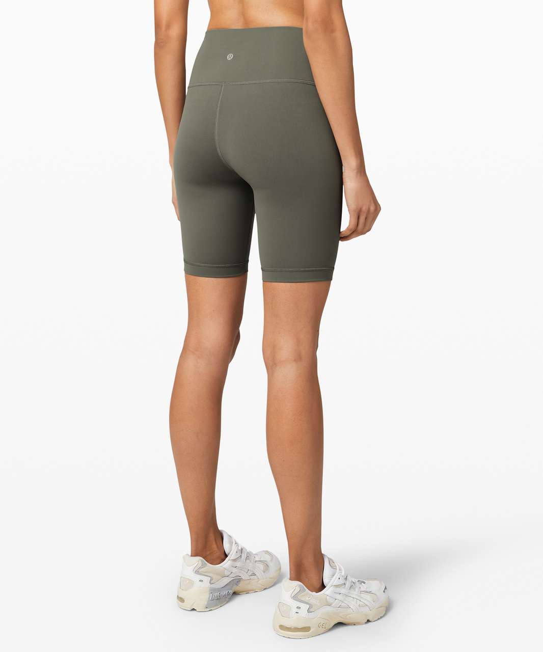 Lululemon Wunder Train High Rise Short 8" - Grey Sage