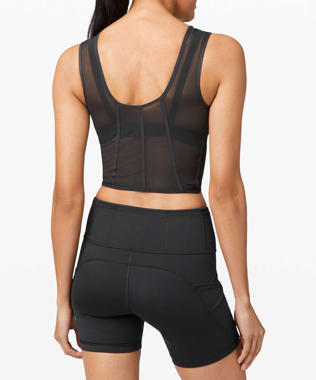 Lululemon Femme Force Crop Tank - Black