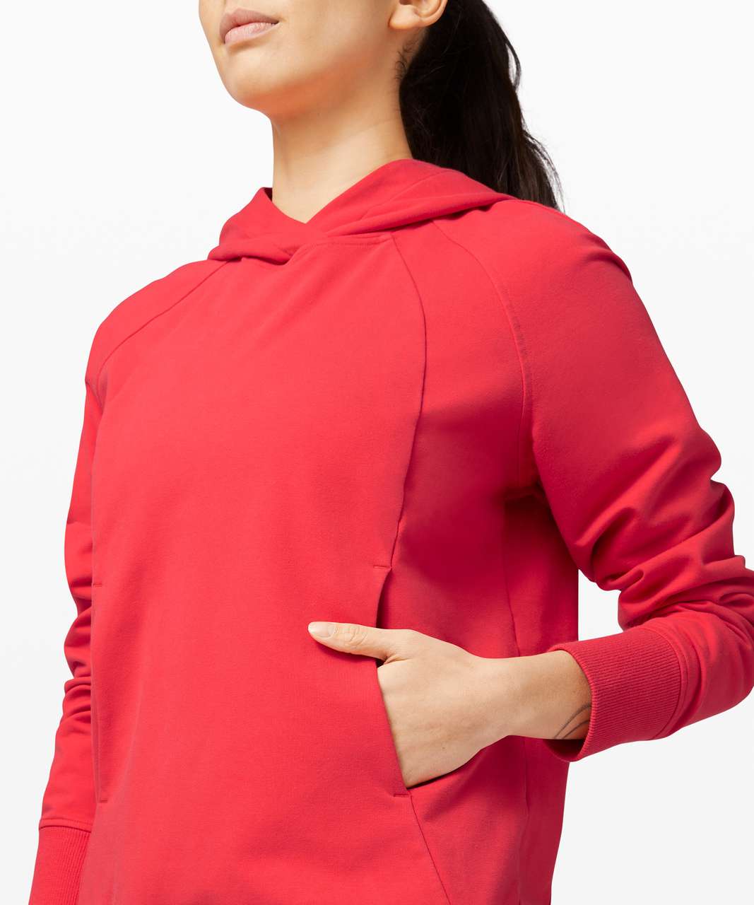 Lululemon Scuba Oversized Funnel Neck Half Zip - Java - lulu fanatics