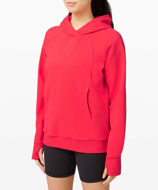 Lululemon Scuba Pullover - Garnet - lulu fanatics