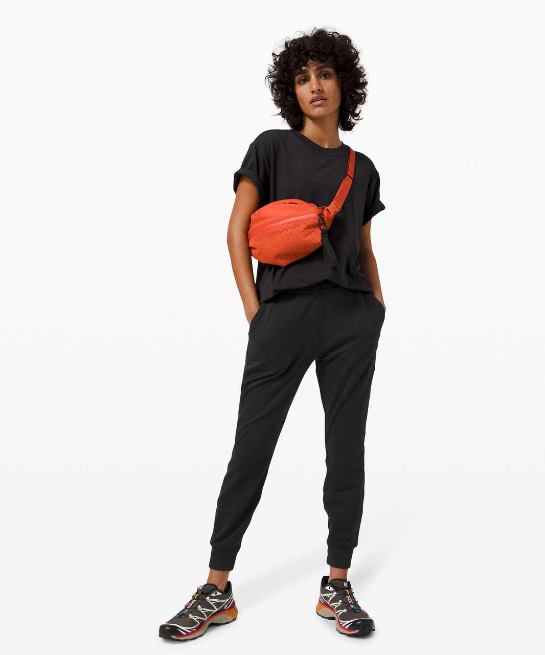 Lululemon LA Warm Down High-Rise Jogger - Black - lulu fanatics