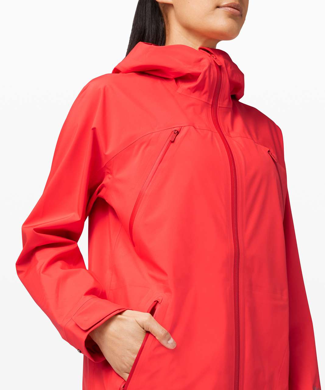 Lululemon Storm Brewing Jacket - Carnation Red - lulu fanatics