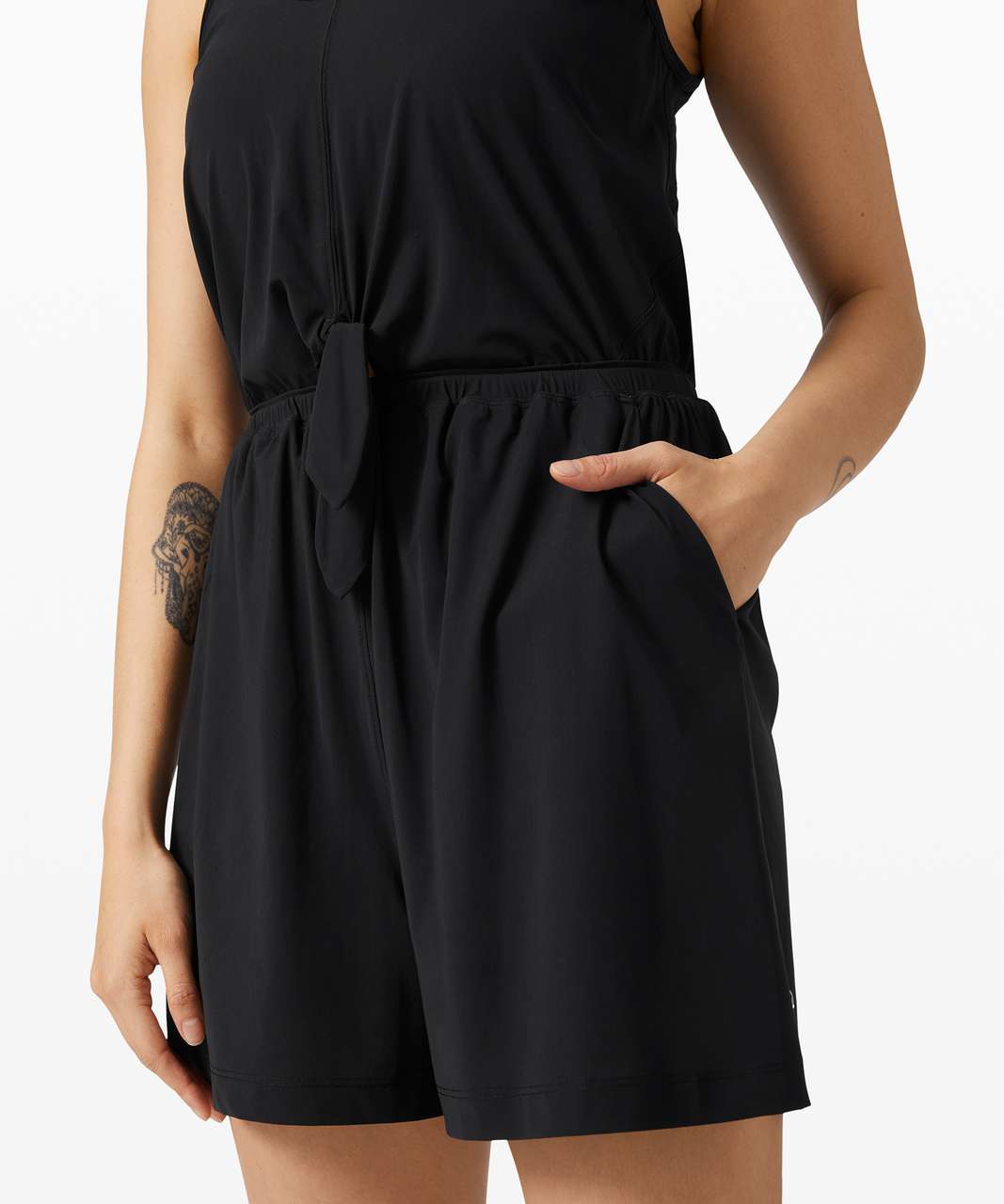 Lululemon Handle the Heat Romper - Black - lulu fanatics