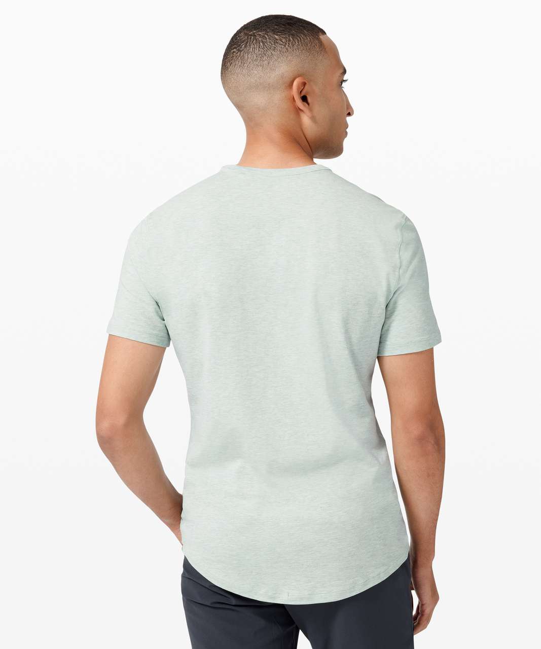 Lululemon 5 Year Basic Tee - Heathered Island Mist