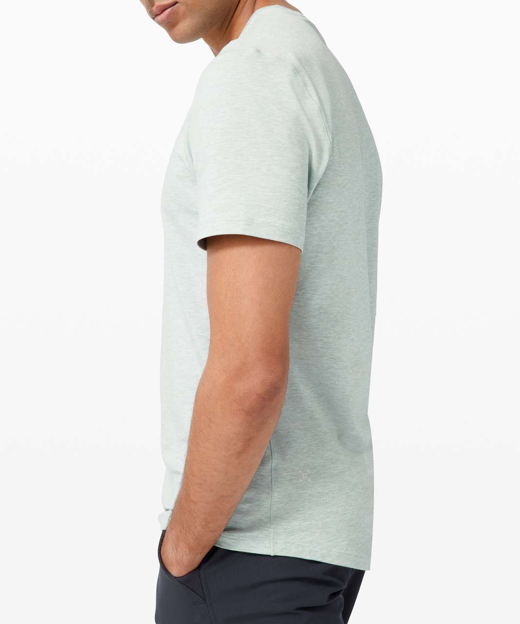 Lululemon 5 Year Basic Tee - Heathered Island Mist