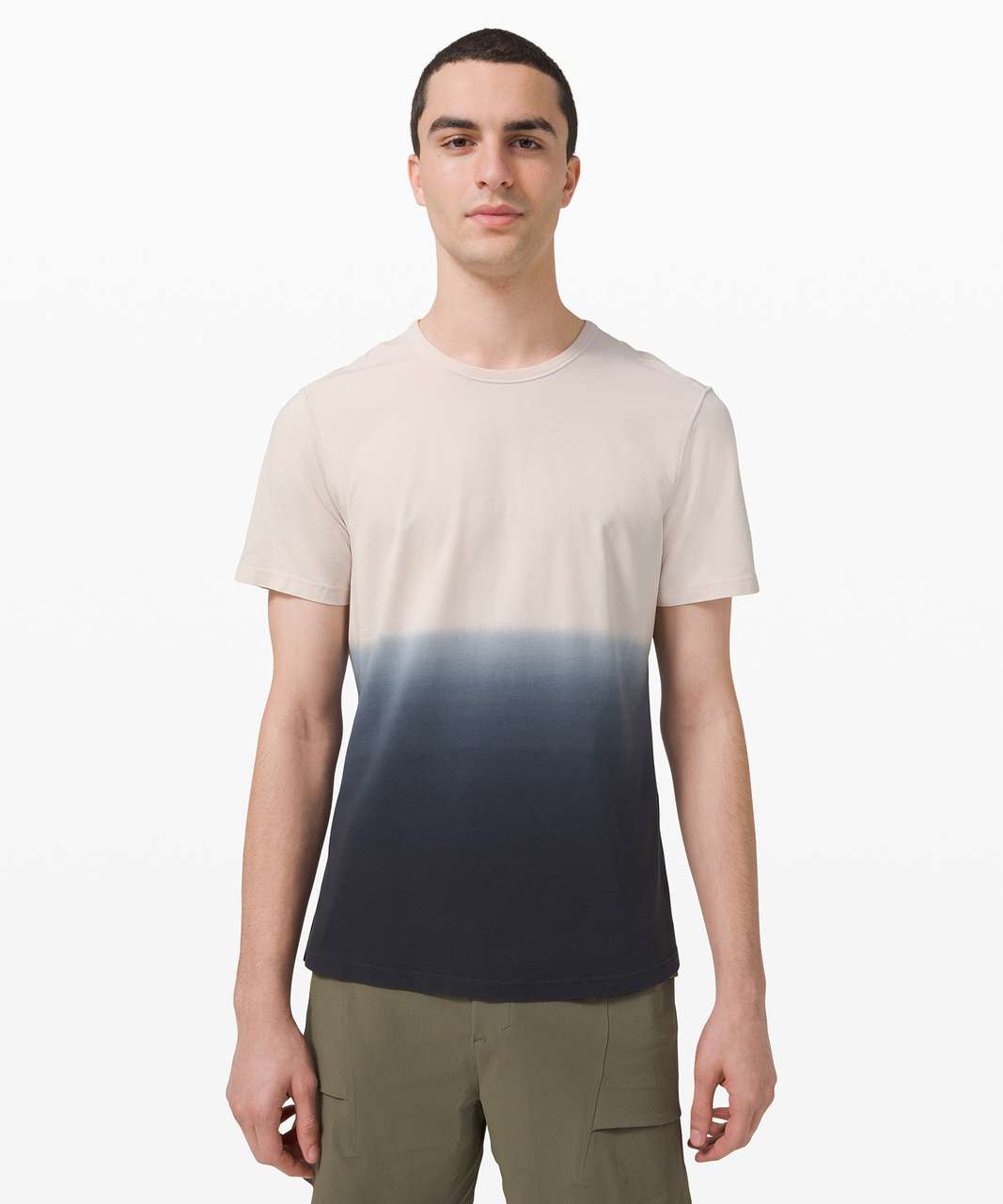 Lululemon 5 Year Basic Tee - Spray Ombre Vapor Graphite Grey