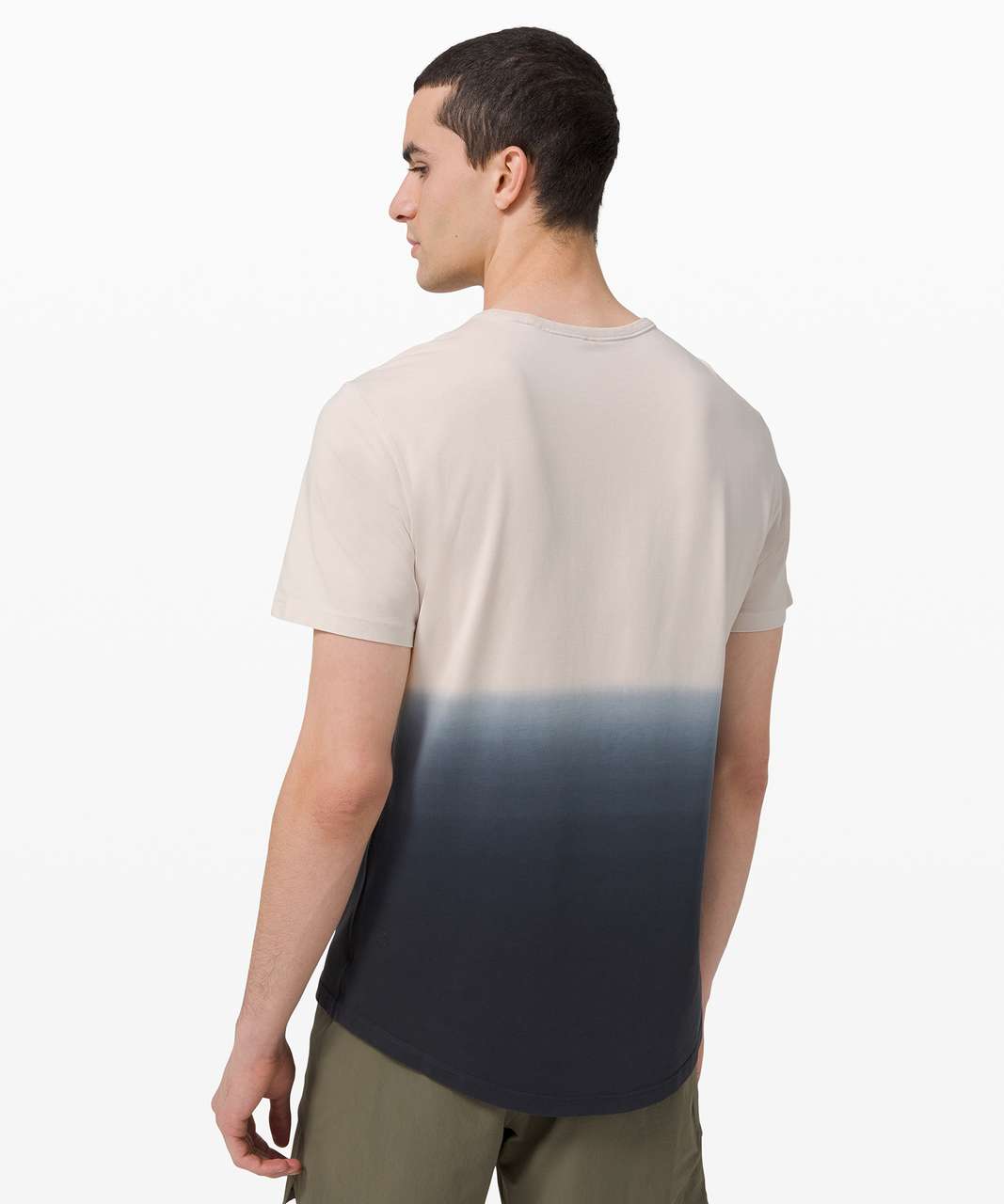 Lululemon 5 Year Basic Tee - Spray Ombre Vapor Graphite Grey