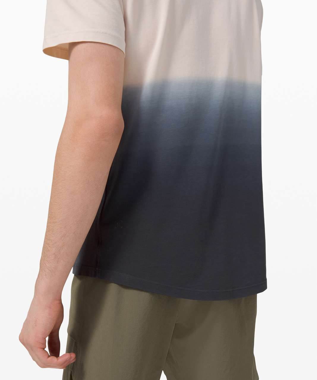 Lululemon 5 Year Basic Tee - Spray Ombre Vapor Graphite Grey