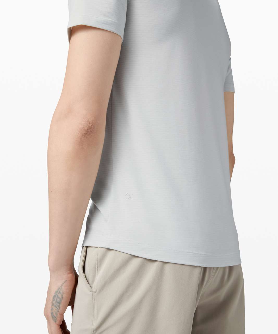 Lululemon Evolution Long Sleeve Polo - Heathered Vapor - lulu fanatics