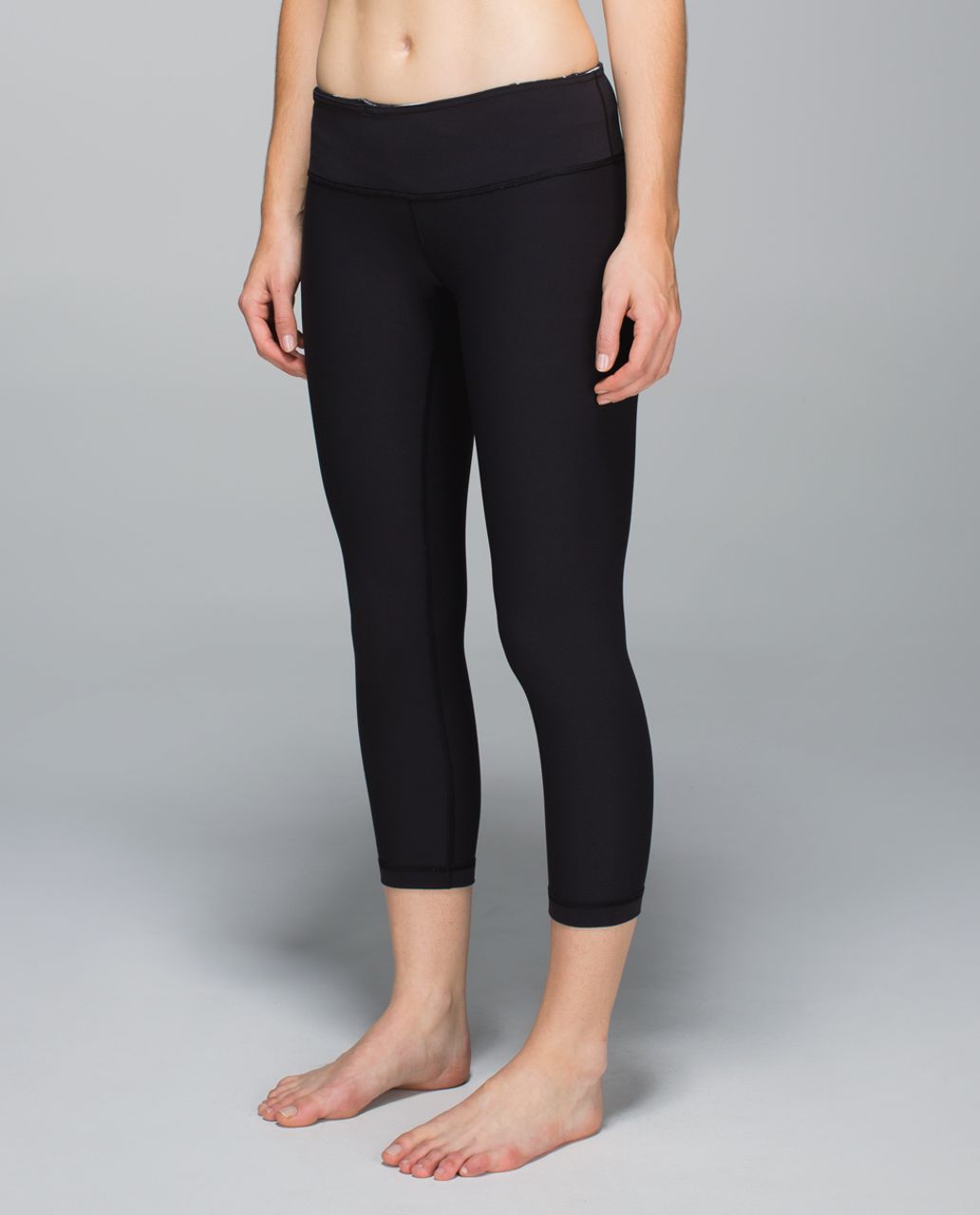 lululemon wunder under crop black