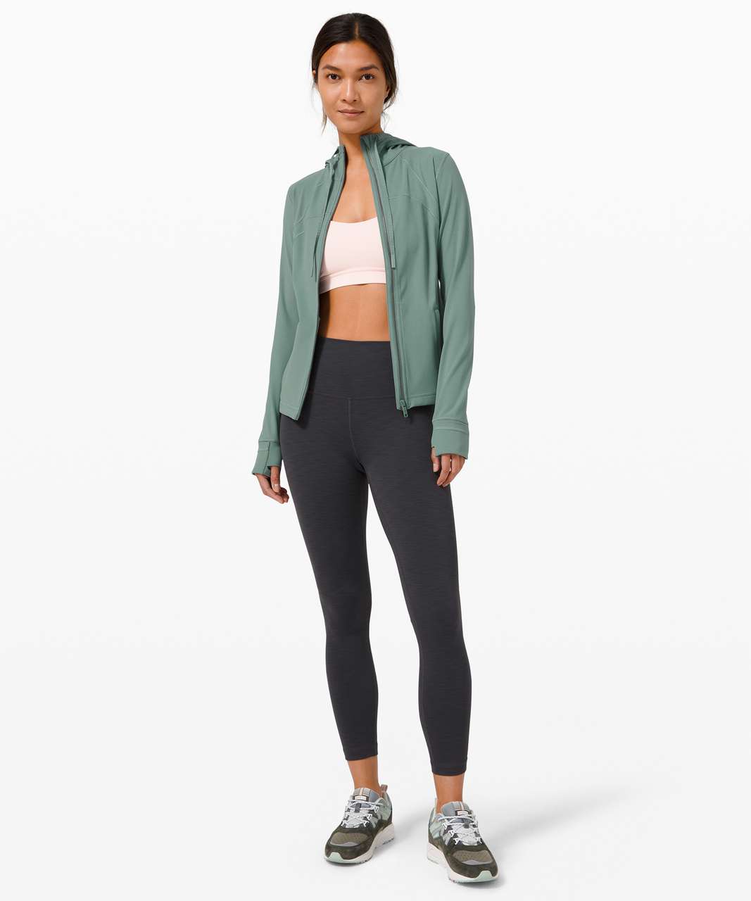 NEW Women Lululemon Hooded Define Jacket Mesh Vent Nulu Tidewater