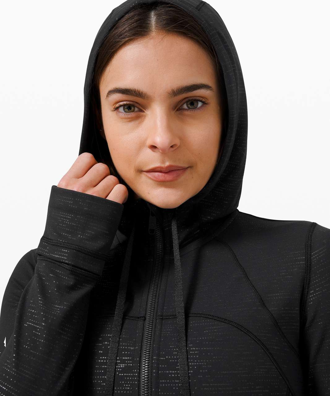 Lululemon Hooded Define Jacket *Nulu - Code Emboss Black