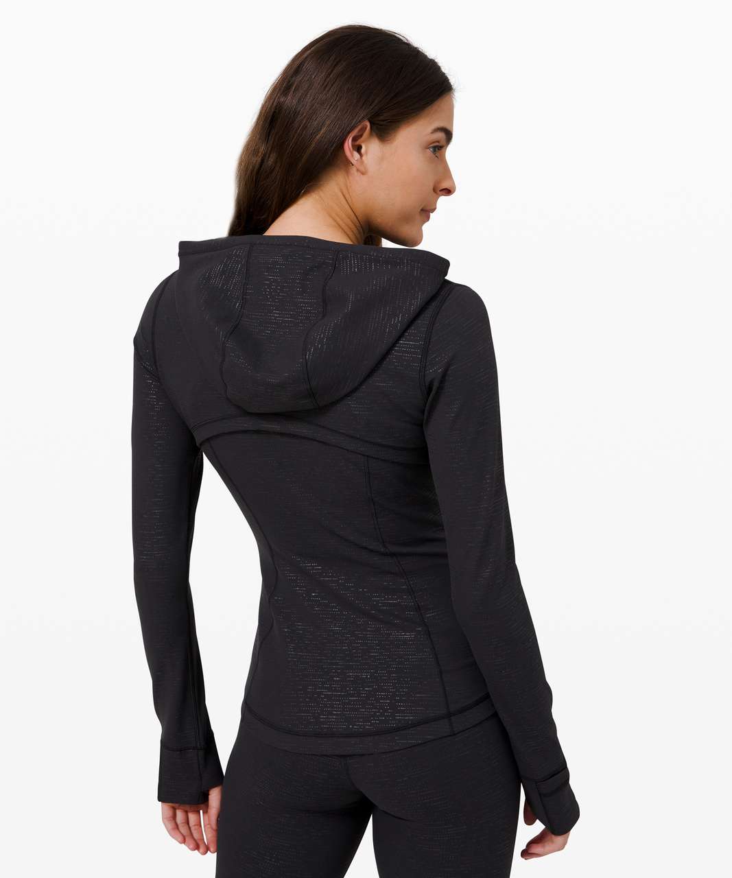 Lululemon Hooded Define Jacket *Nulu - Code Emboss Black - lulu fanatics