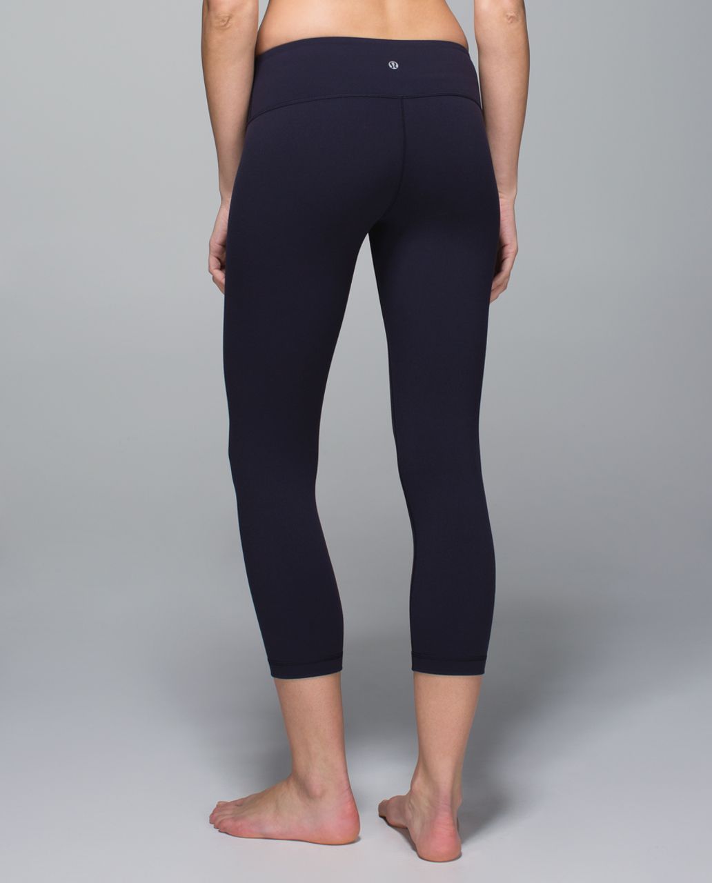 Lululemon Wunder Under Crop II - Naval Blue