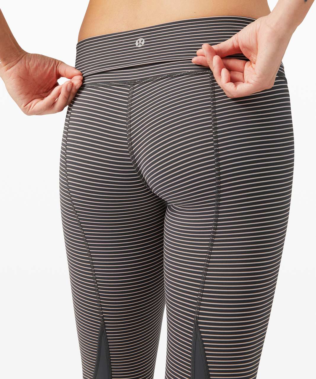 Lululemon Inspire Tight II - Graf Black White / Black - lulu fanatics