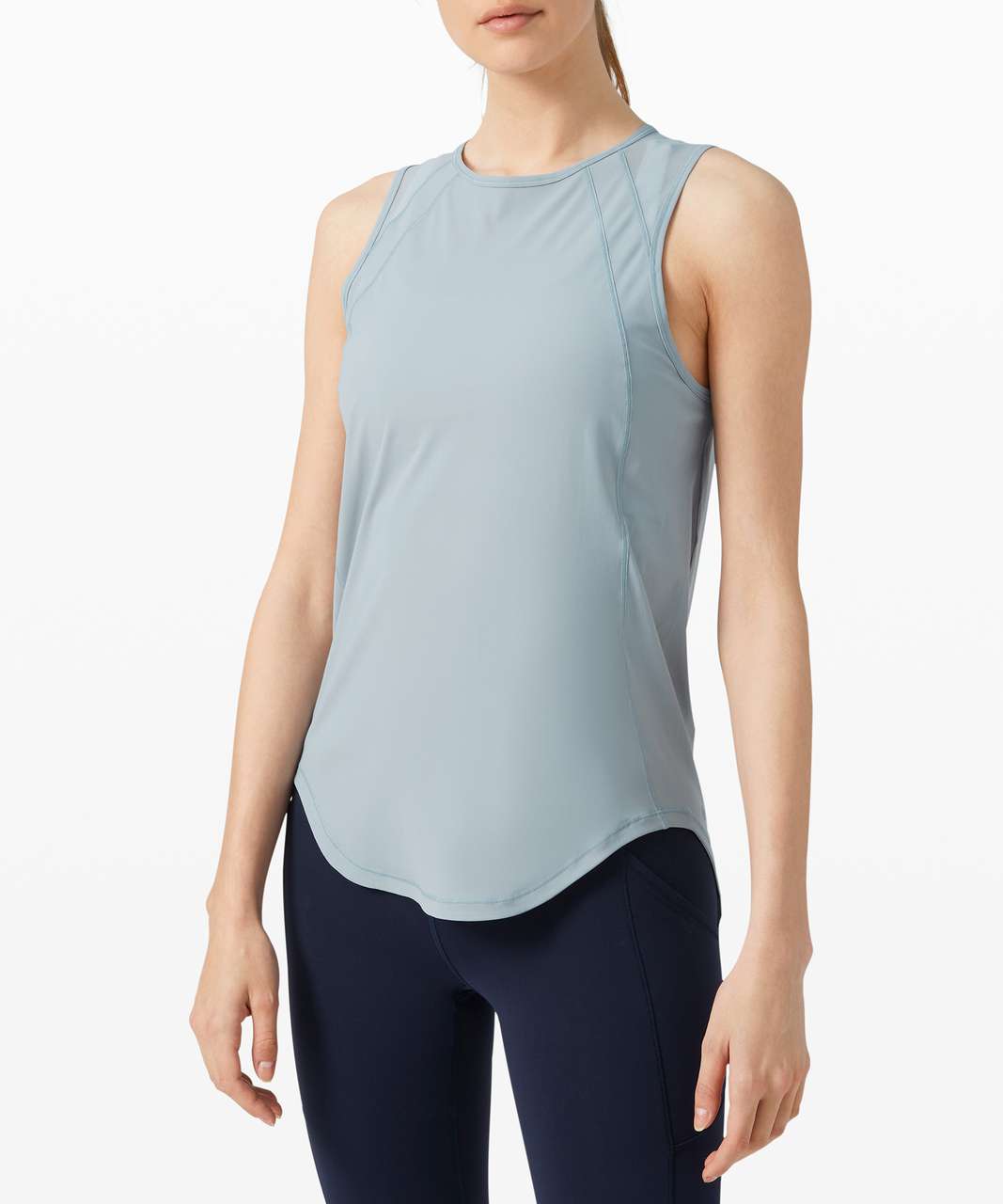 Lululemon Sculpt Tank Top - Icing Blue - lulu fanatics