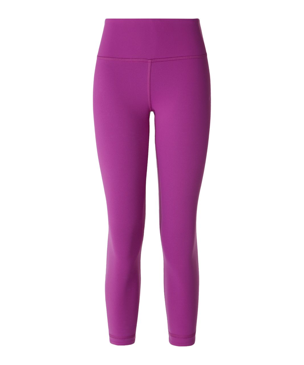 Lululemon Leggings Size 4 Purple Striped Wunder Under Pants Crop Capri  Womens