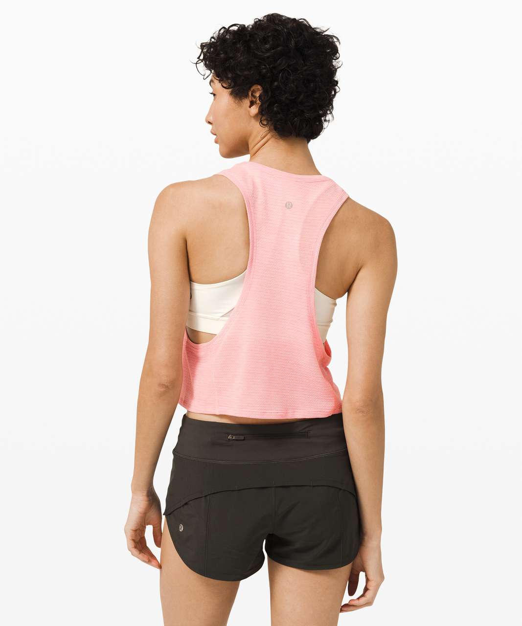 Lululemon Stronger as One Muscle Tank - Heathered Azalea Pink