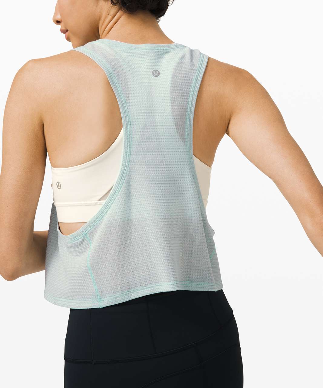 Lululemon Stronger as One Muscle Tank - Heathered Blue Glow