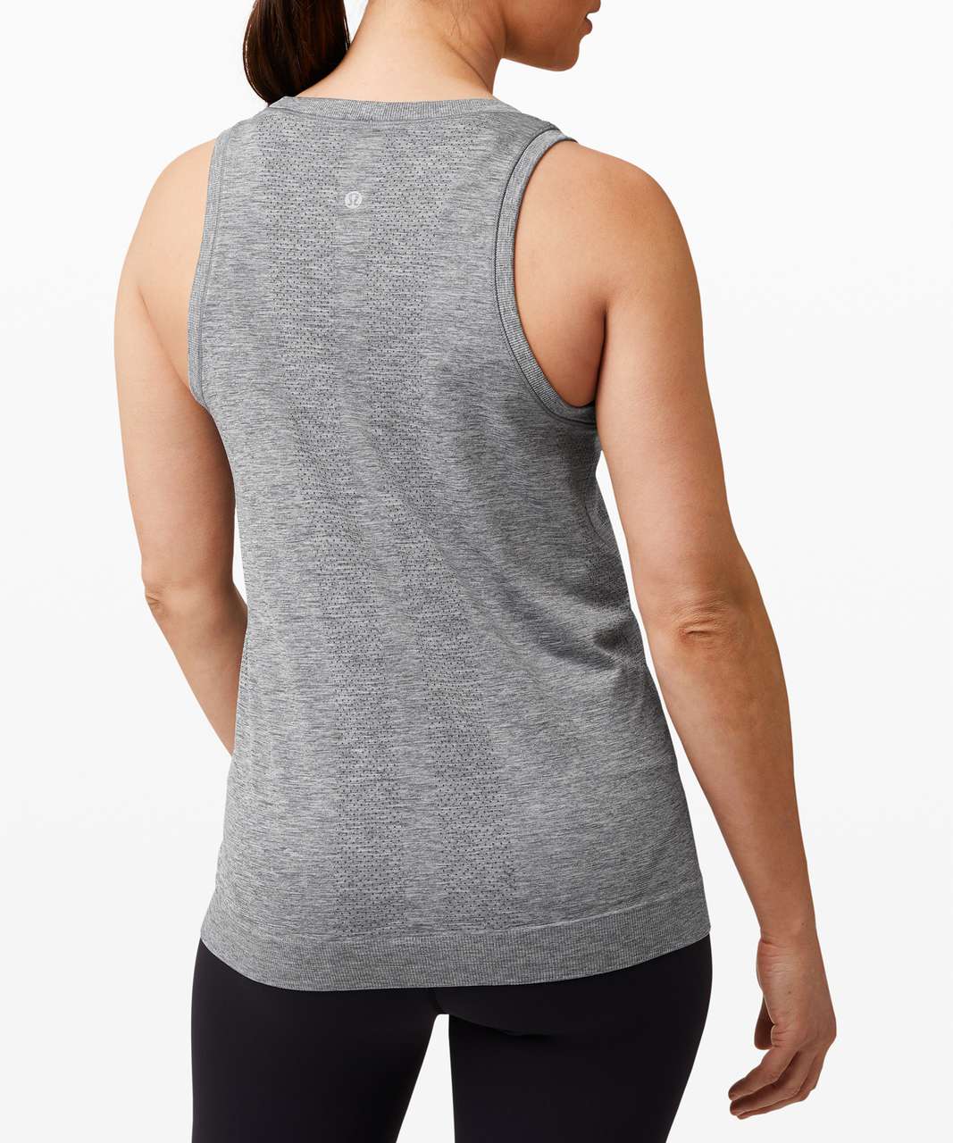 Lululemon Swiftly Relaxed Tank - Slate / White