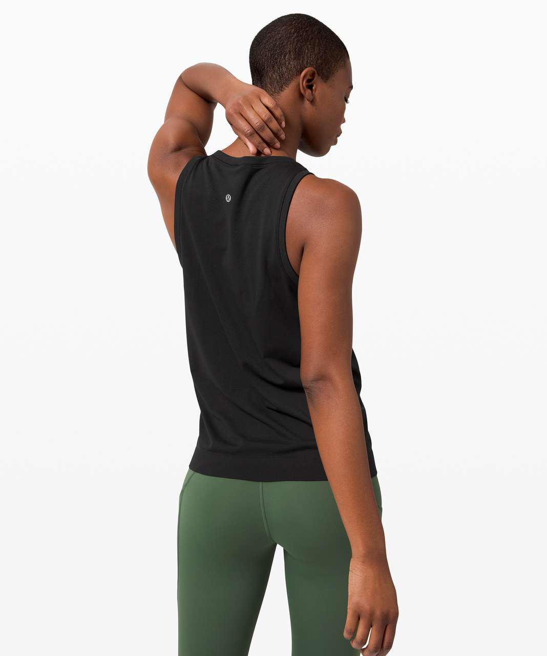 Lululemon Swiftly Relaxed Tank - Black / Black