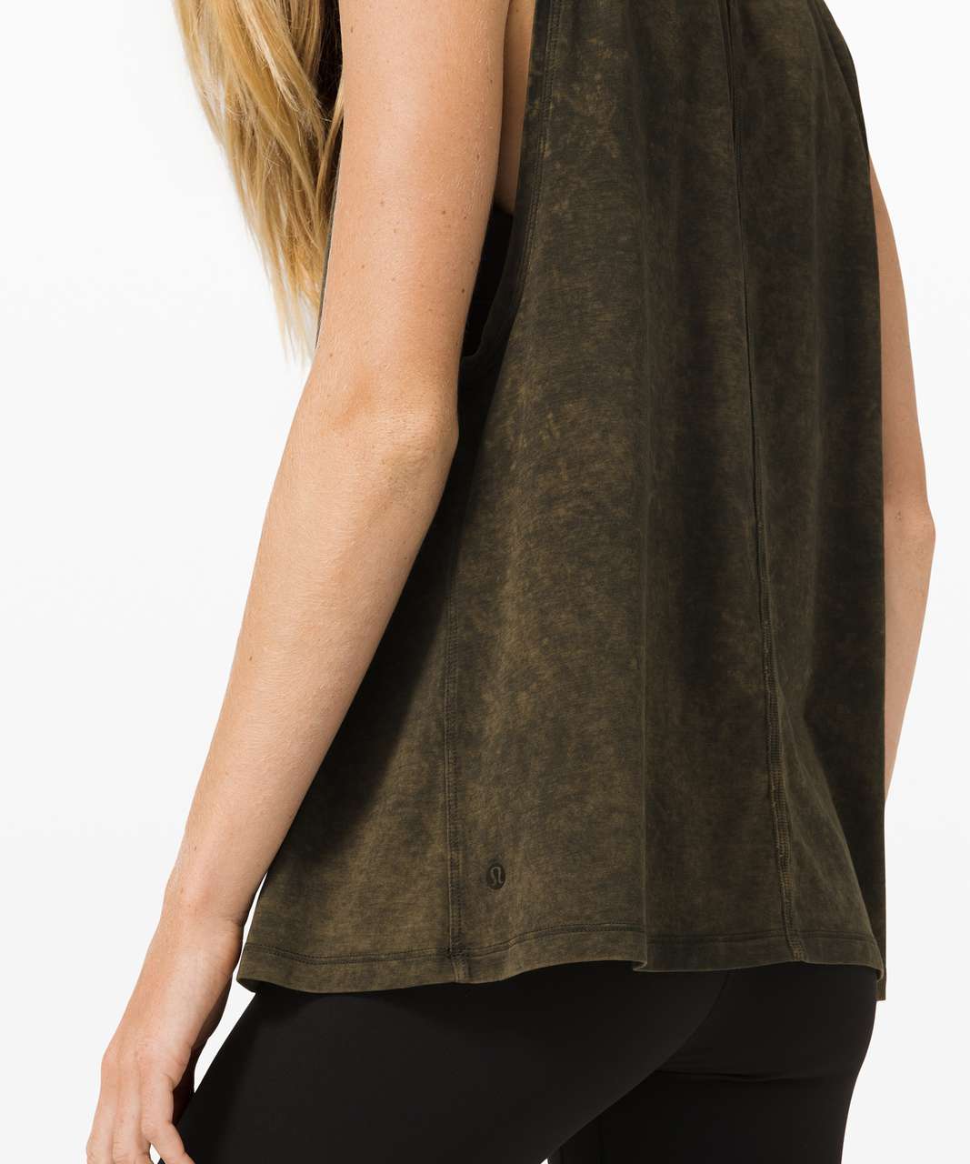 Lululemon All Yours Boyfriend Tank *Wash - Cloudy Wash Dark Olive