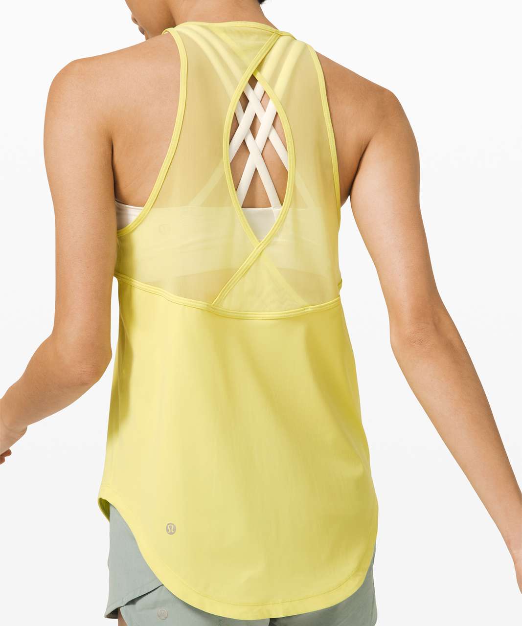 Lululemon Run Off-Route Tank - Lemon Vibe