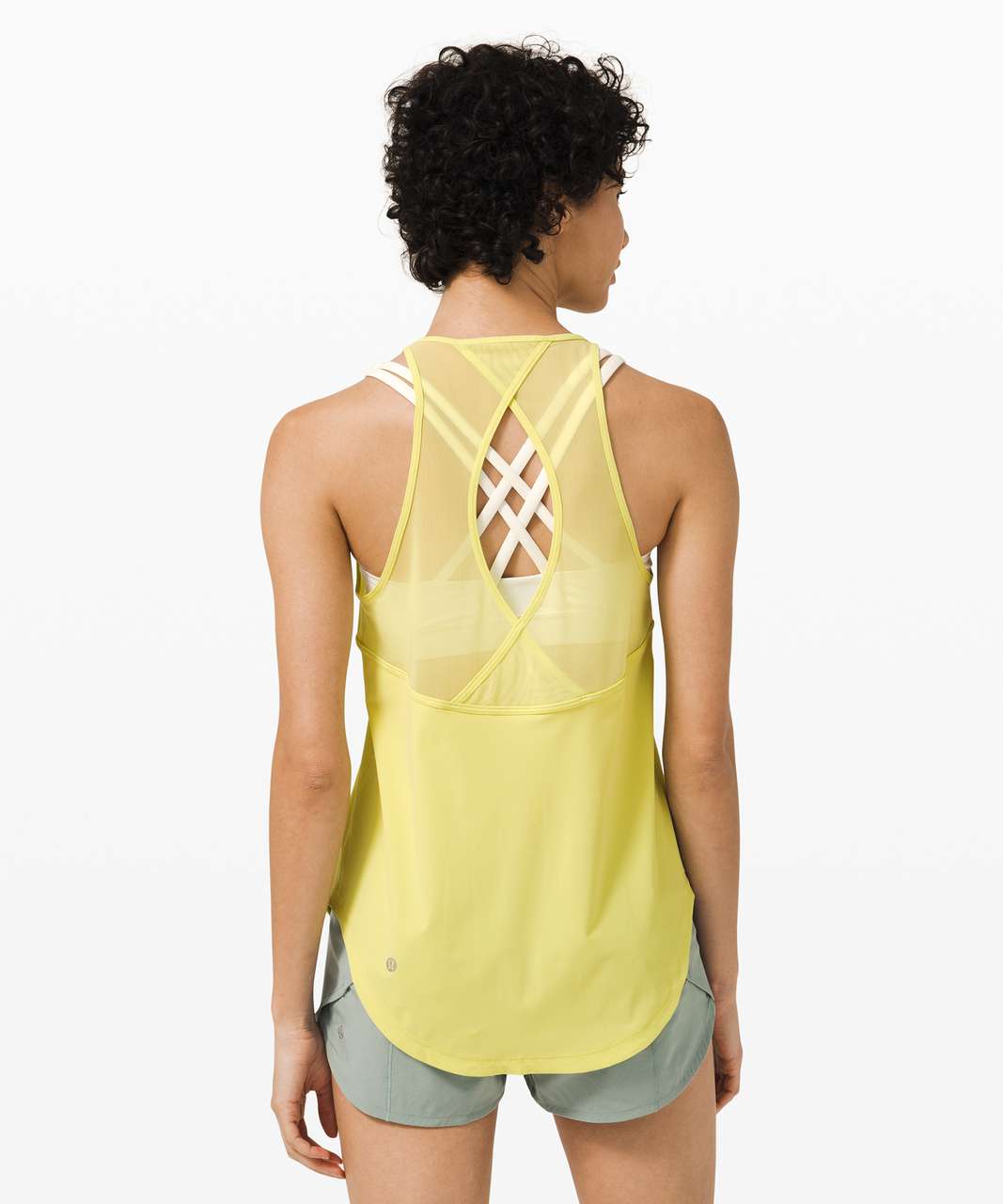 Lululemon Run Off-Route Tank - Lemon Vibe