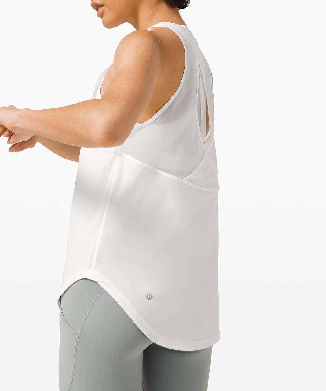 Lululemon Run Off-Route Tank - White