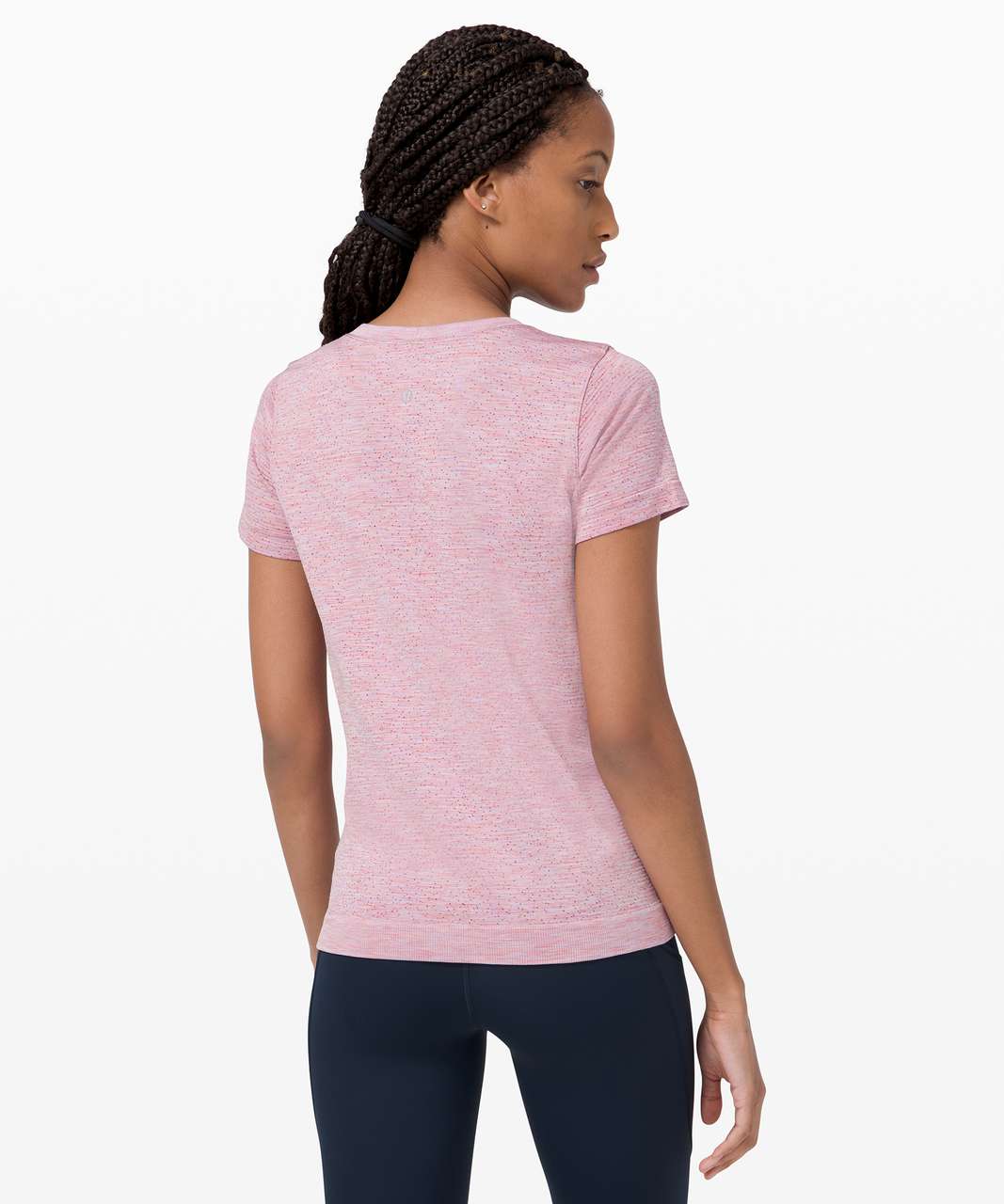 Lululemon Swiftly Relaxed Short Sleeve 2.0 - Dapple Dot Magenta Glow / Fuchsia Multi