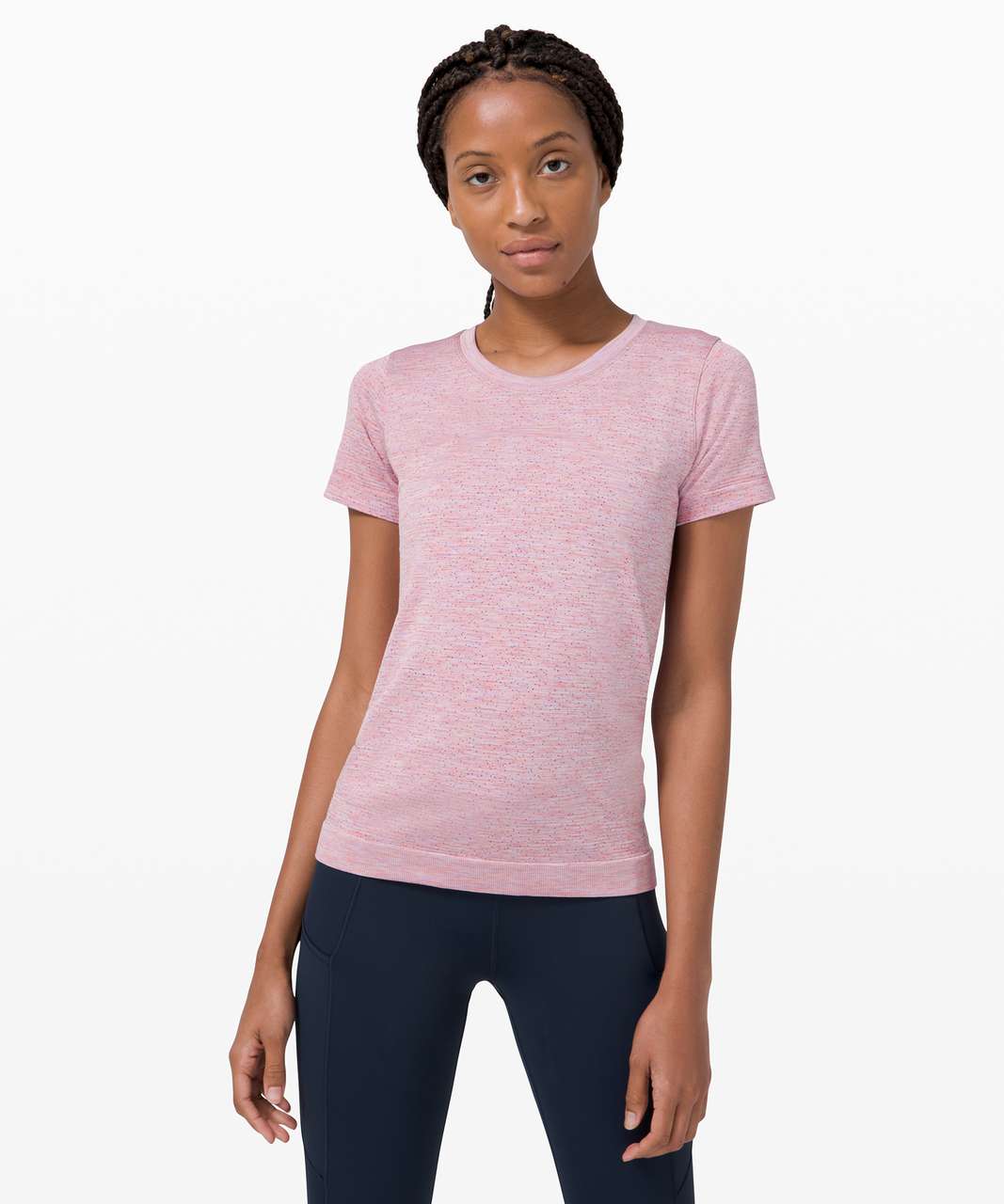 Lululemon Swiftly Relaxed Short Sleeve 2.0 - Dapple Dot Magenta Glow ...