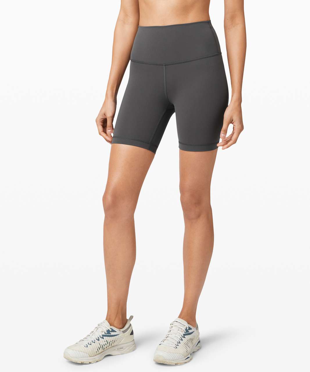 Lululemon Wunder Train High-Rise Short 6" - Graphite Grey