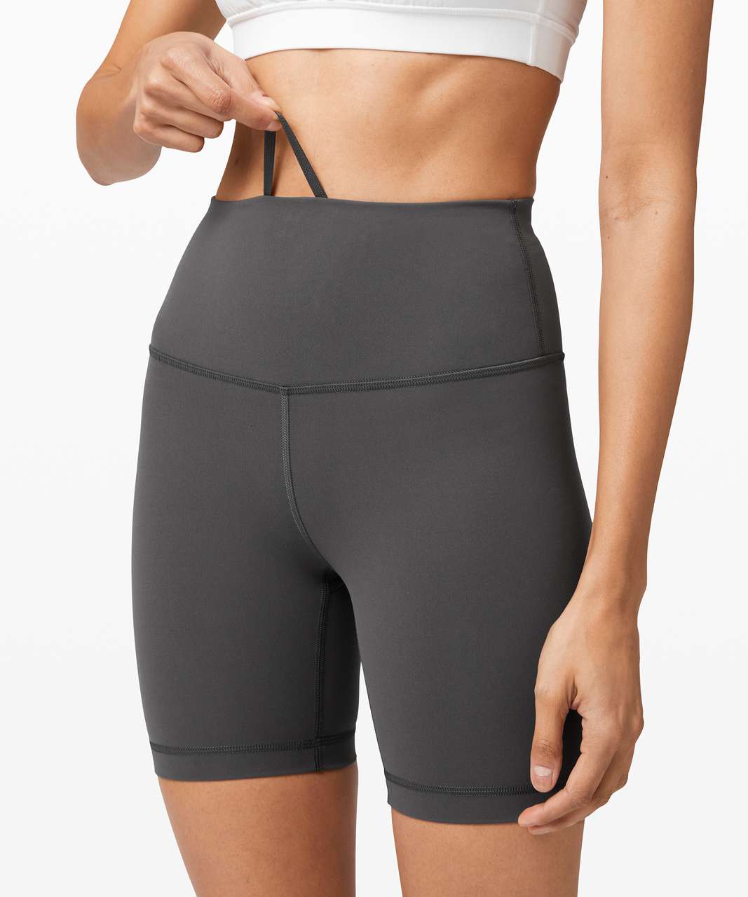 Grey Wunder 6 jersey shorts, lululemon