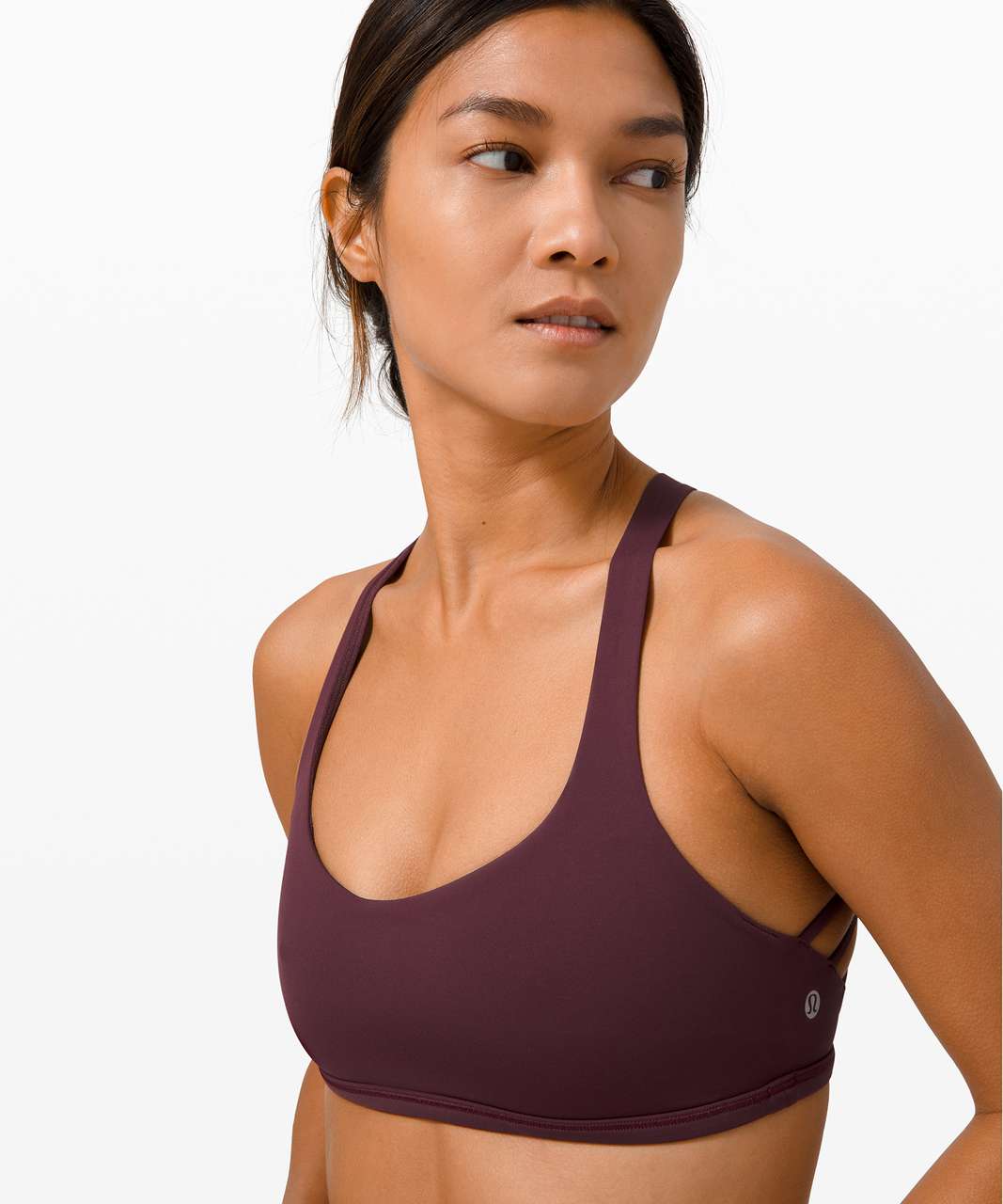 Lululemon Free To Be Bra Wild *Light Support, A/B Cup - Cassis