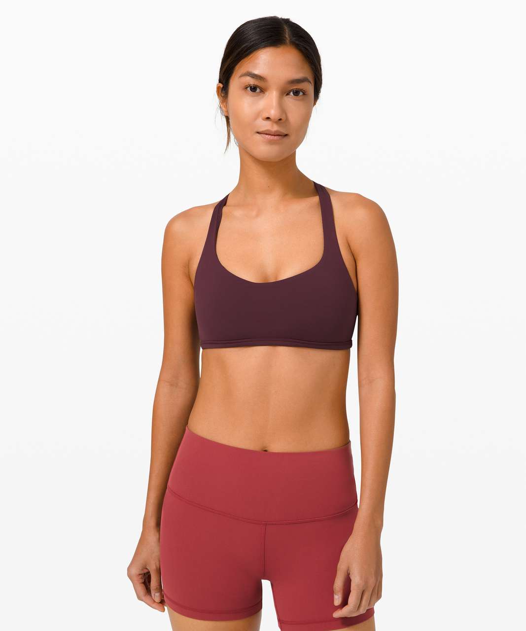 Lululemon Free To Be Bra Wild *Light Support, A/B Cup - Cassis