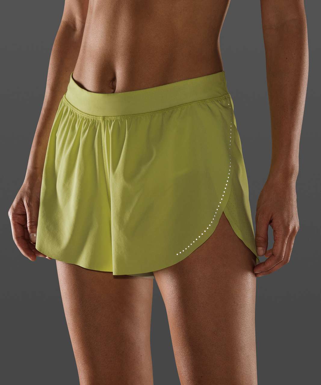 Lululemon Find Your Pace Short 3" *Lined - Lemon Vibe