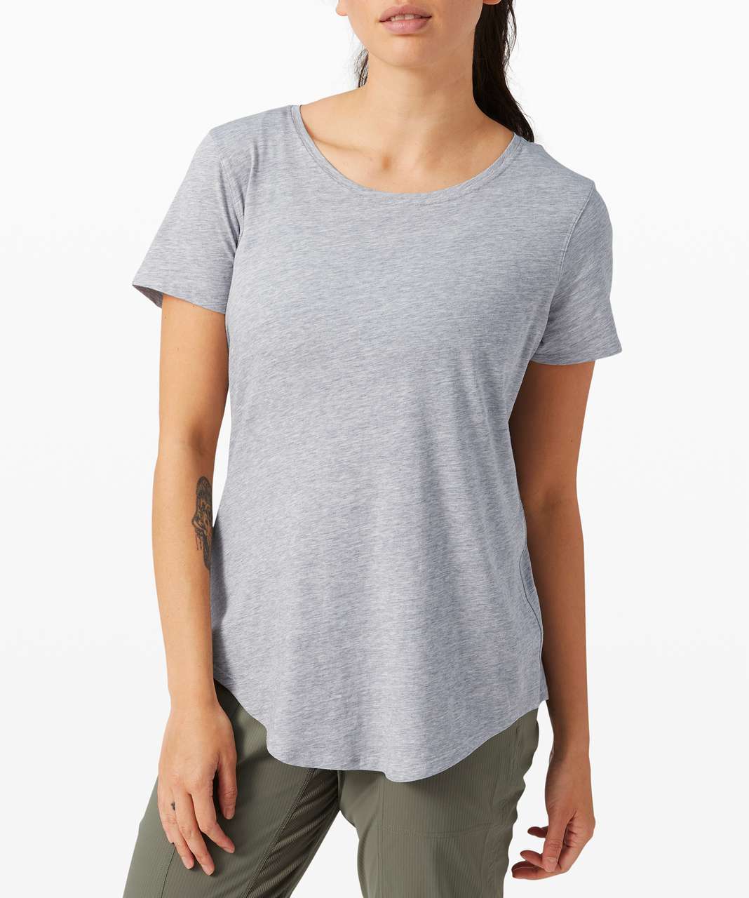 Lululemon Love Crew III - Heathered Magnet Grey