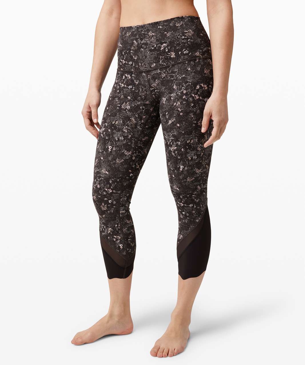 Lululemon Wunder Under Crop High-Rise *Full-On Luxtreme 23 - Black - lulu  fanatics