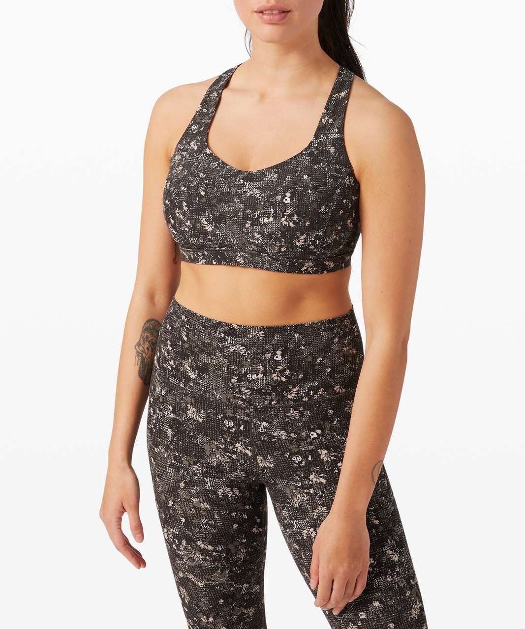 Lululemon Free to Be Serene Bra *Light Support, C/D Cup - Cheetah